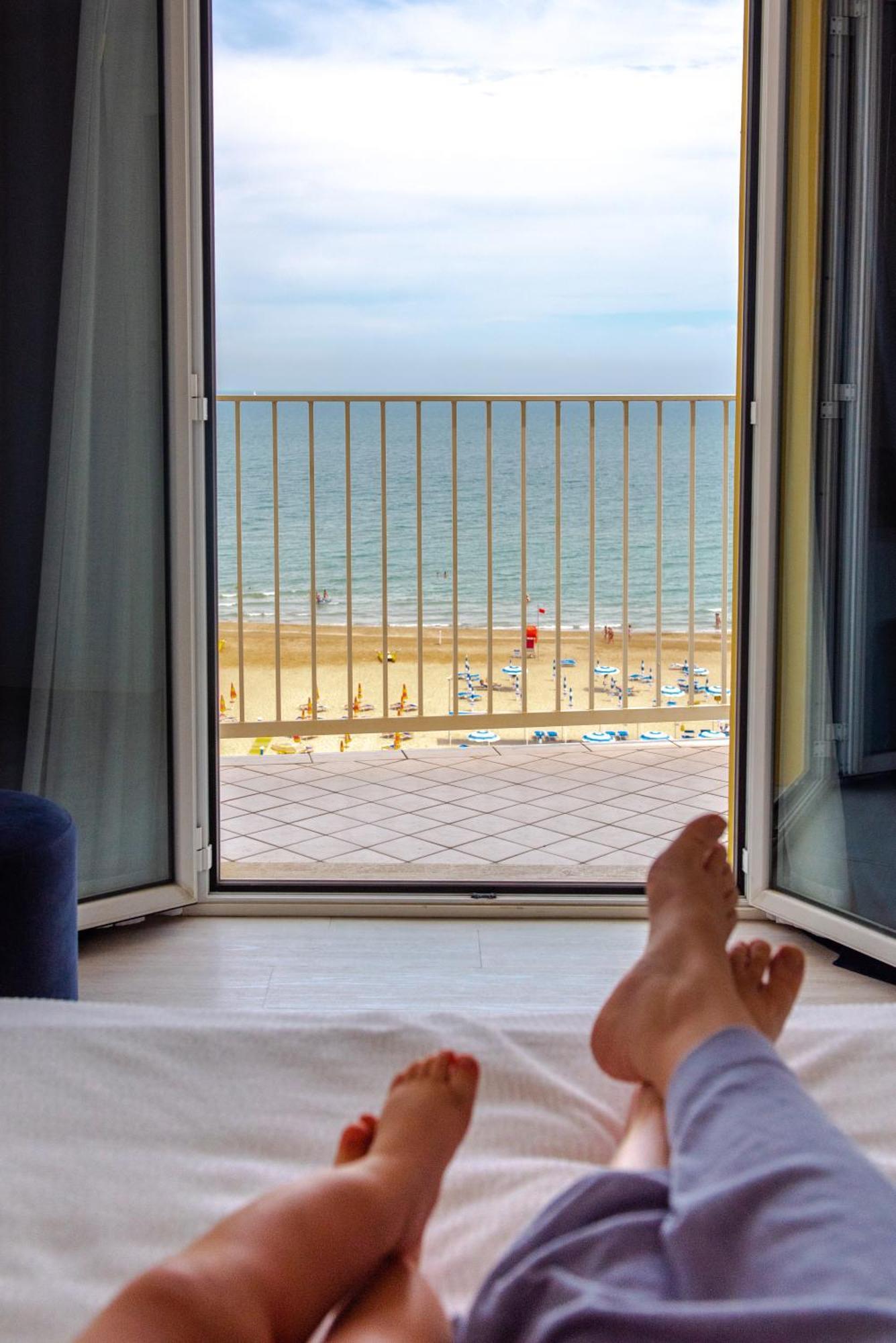 Hotel Fedora Riccione Esterno foto